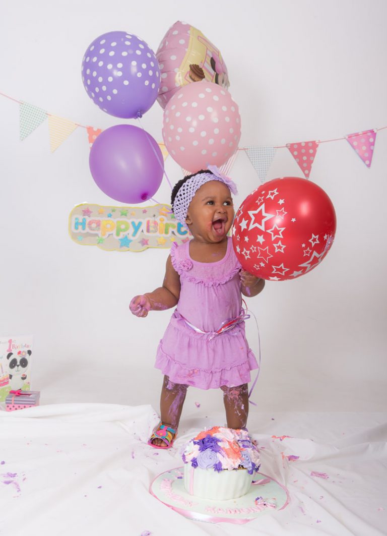 Smash the Cake in our Cape Town Photo Studio