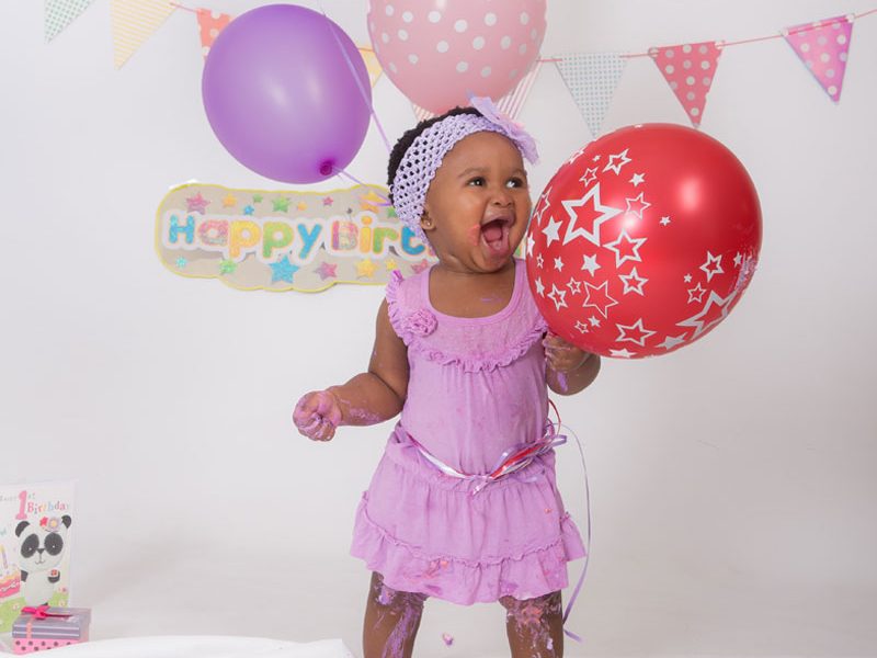 Smash the Cake in our Cape Town Photo Studio